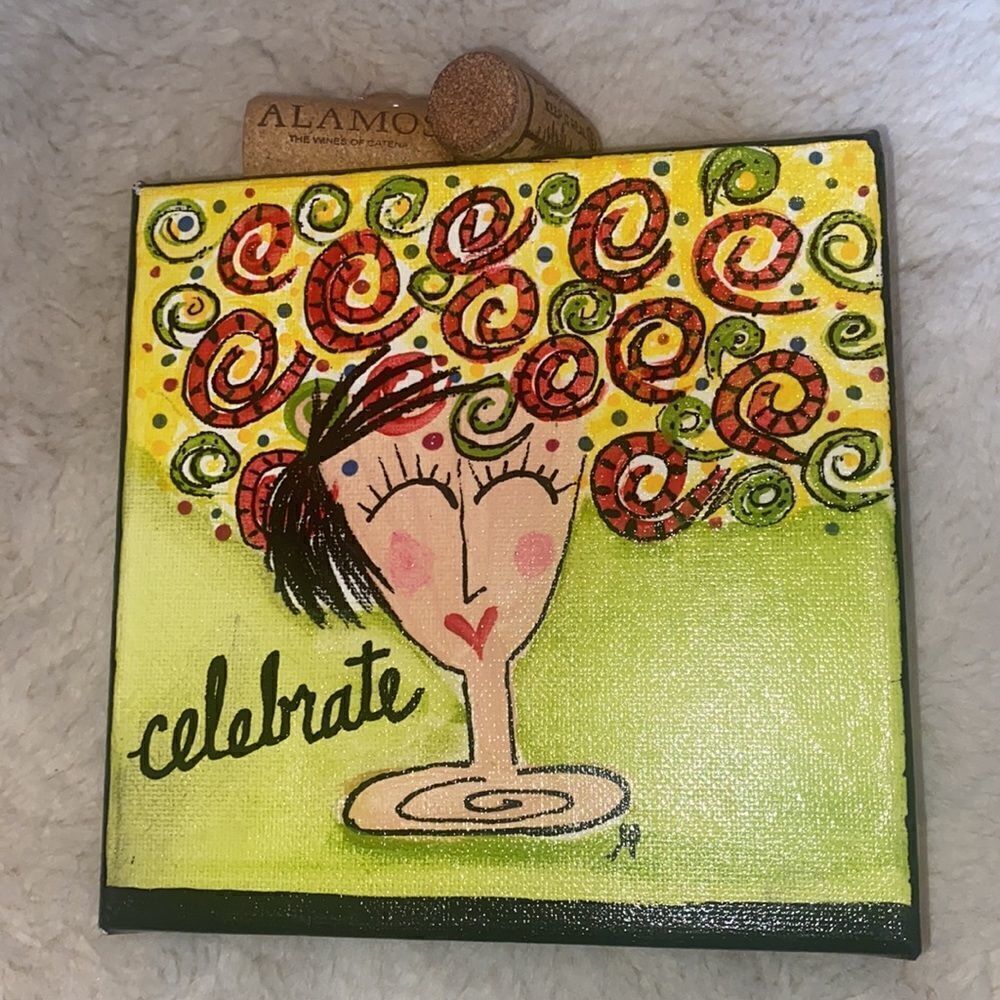 Deb Peters “Celebrate” Hand Painted Canvas!